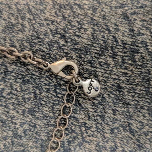 Loft Fringe Jeweled Necklace - Picture 4 of 5